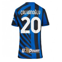 Camisa de Futebol Inter Milan Hakan Calhanoglu #20 Equipamento Principal Mulheres 2024-25 Manga Curta